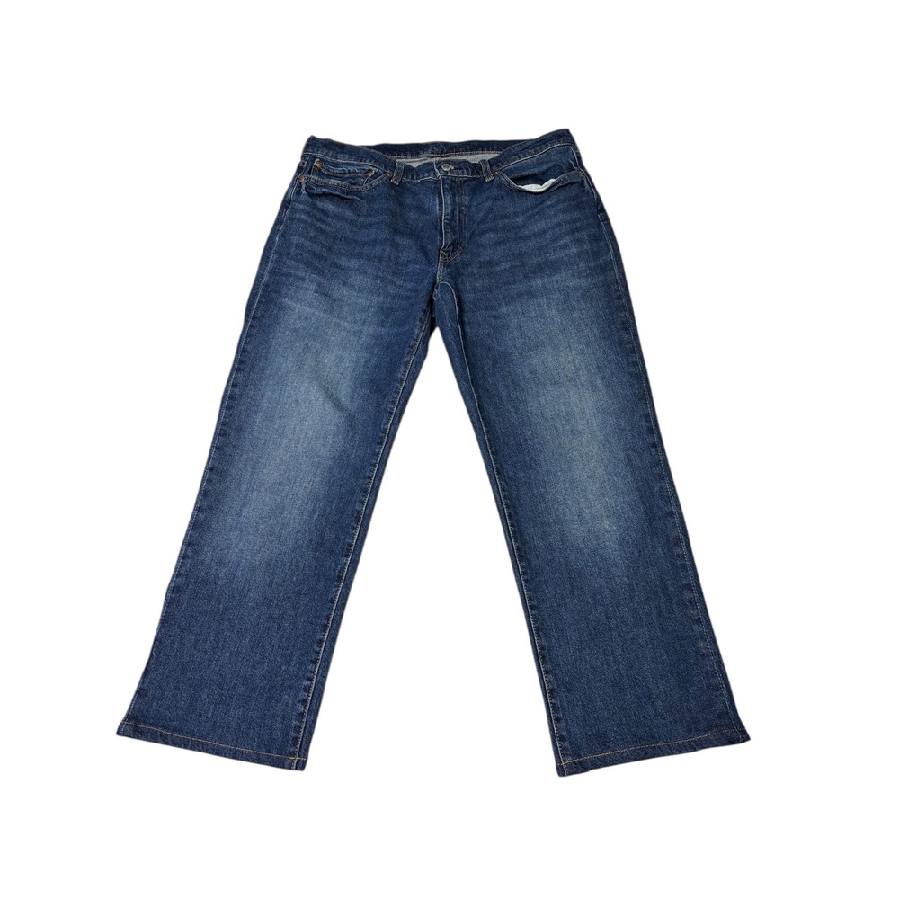 Levi Strauss Premium Big E Men's W36 L27 Dark Wash Straight Leg Denim Jeans